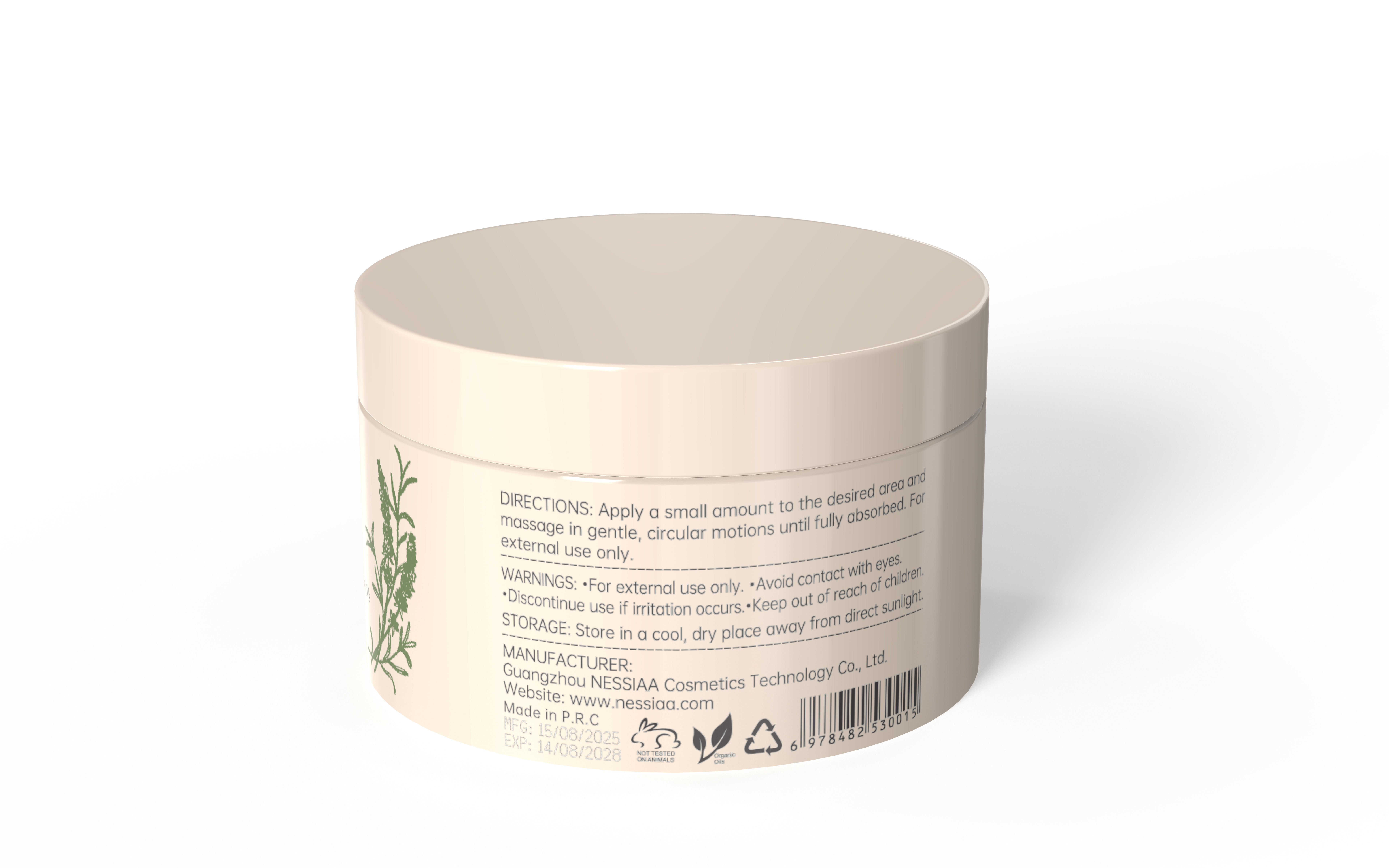NESSIAA Relaxing Massage Balm/Cream