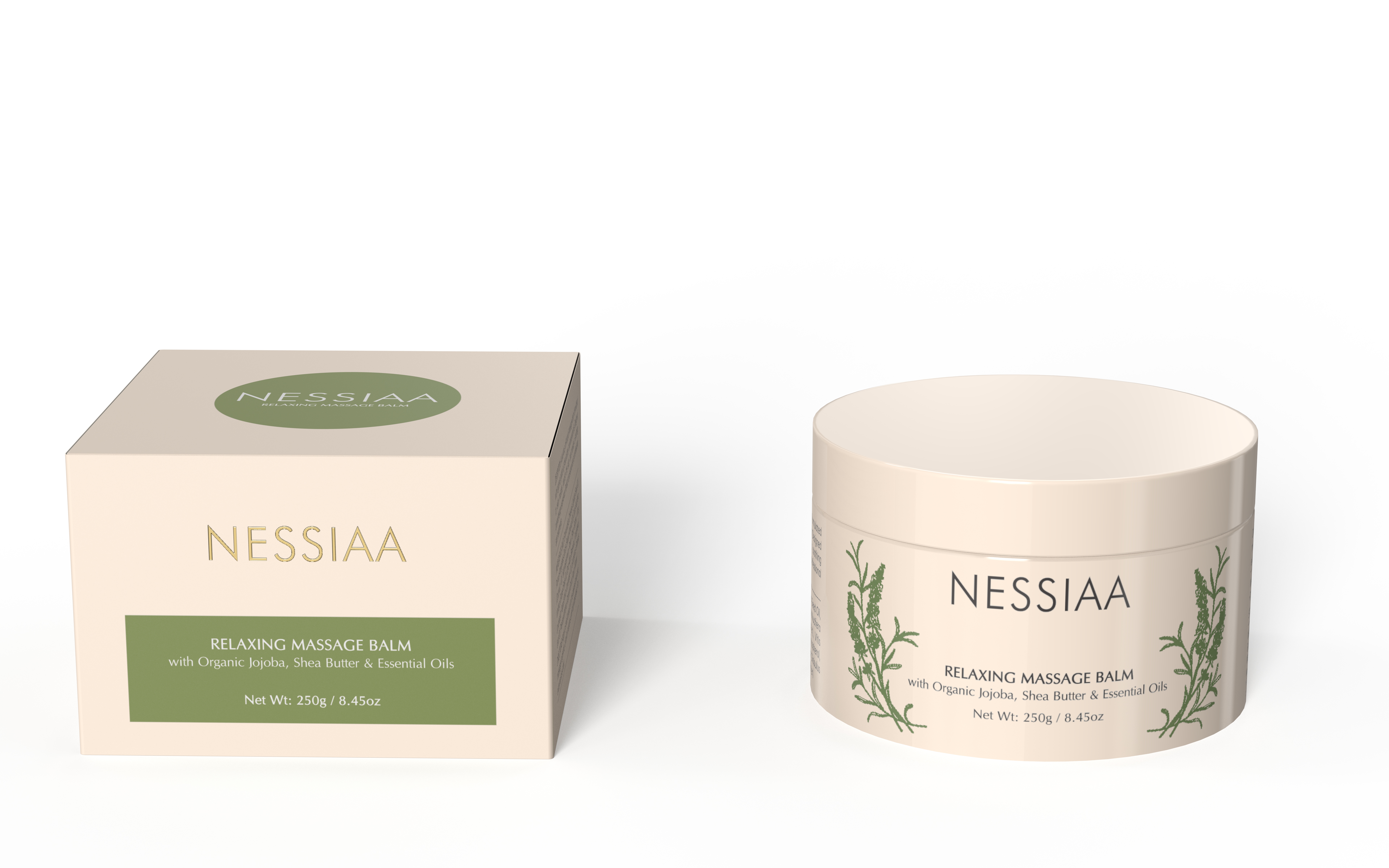 NESSIAA Relaxing Massage Balm/Cream