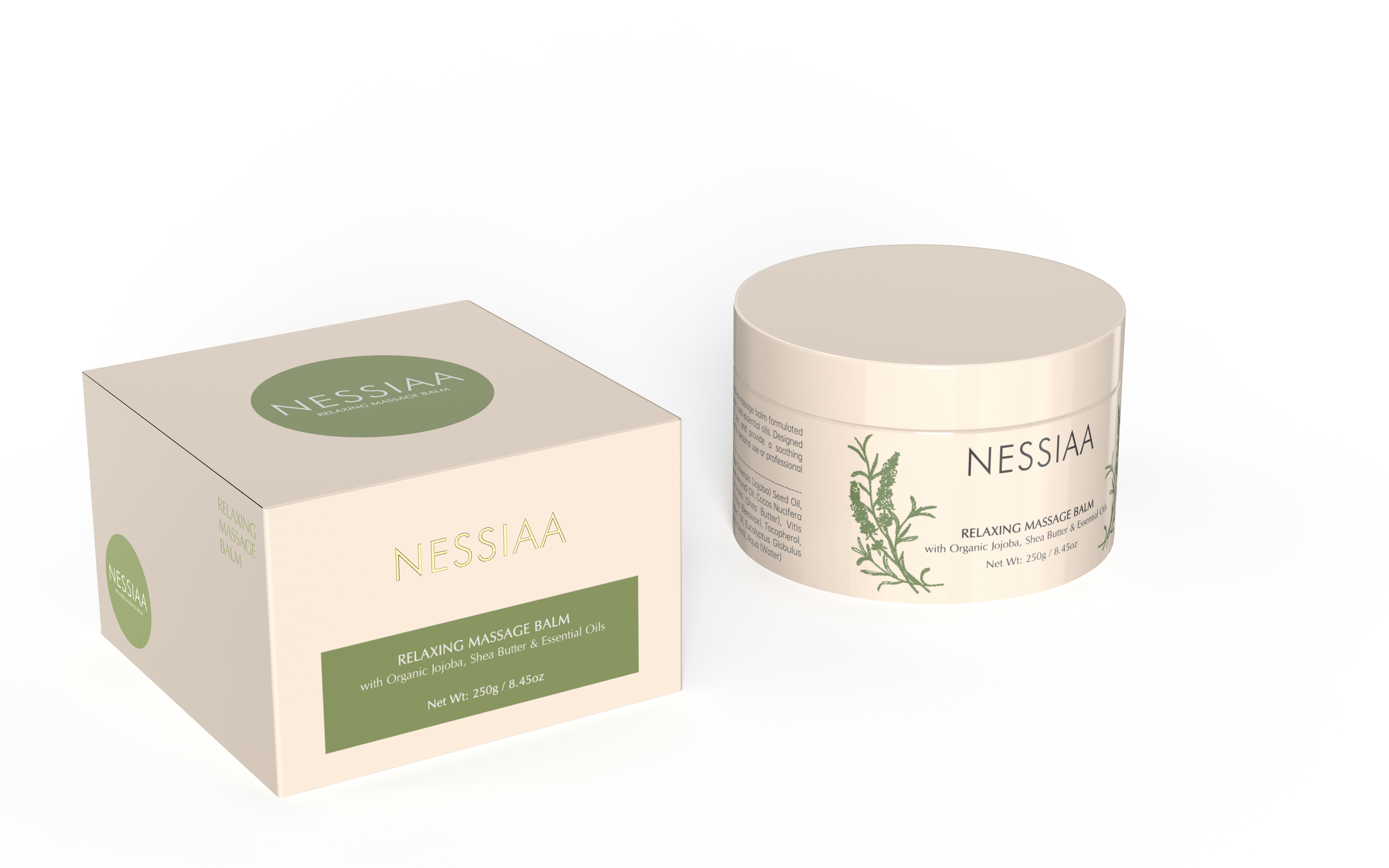 NESSIAA Relaxing Massage Balm/Cream