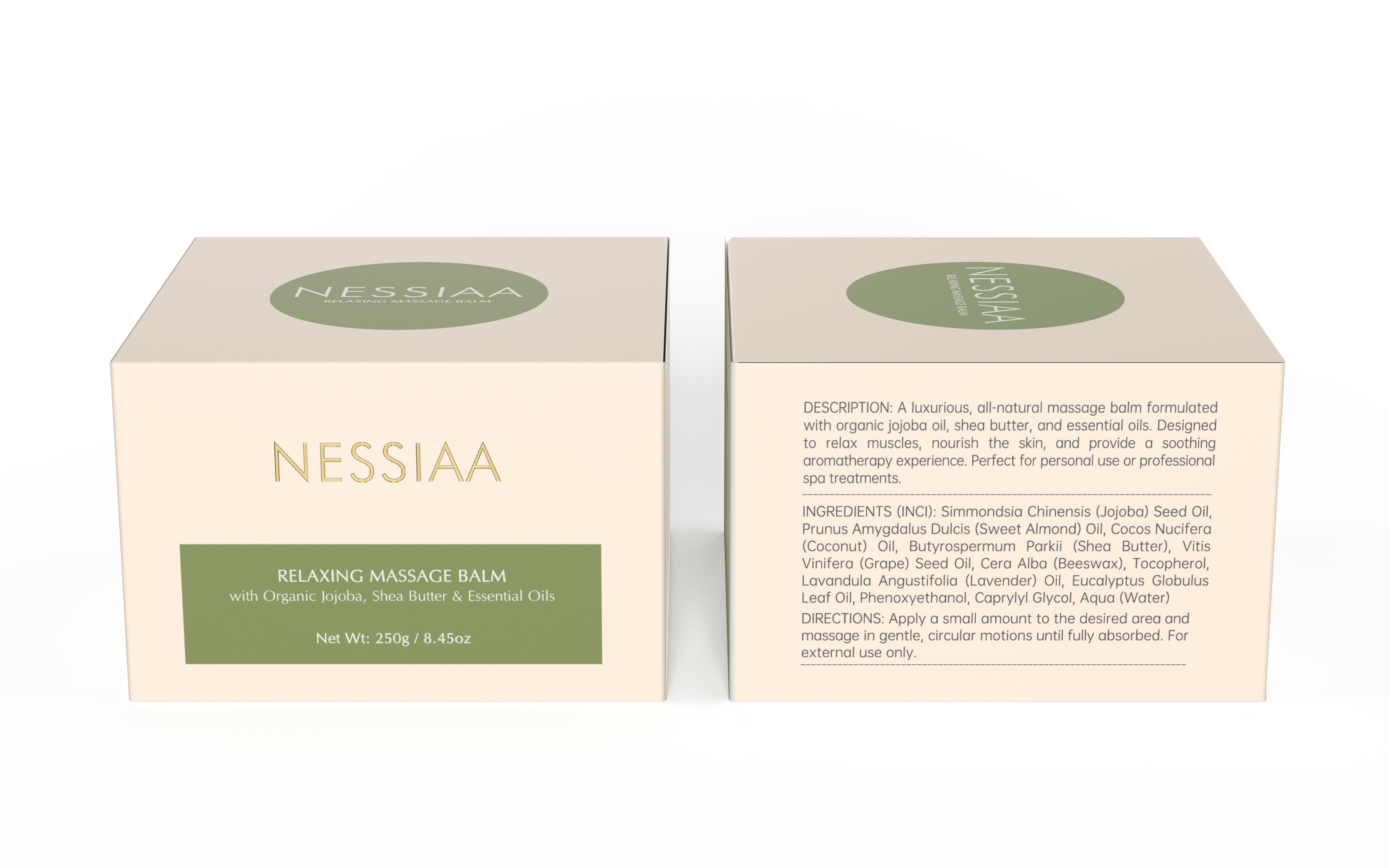 NESSIAA Relaxing Massage Balm/Cream