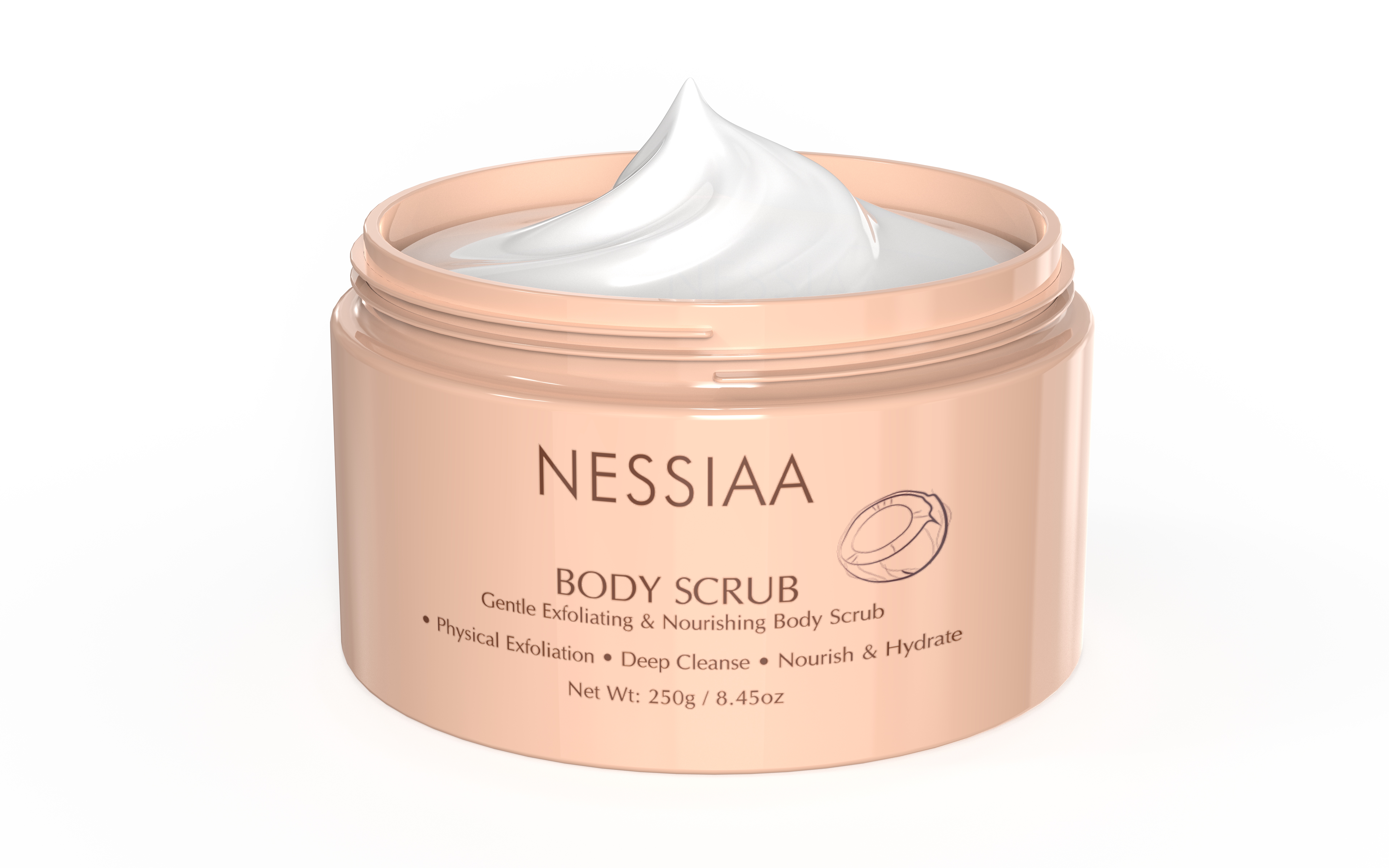 NESSIAA Body Scrub
